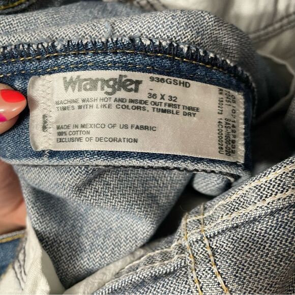 Wrangler Vintage George Strait Cowboy Boot Cut Jeans - Picture 5 of 8